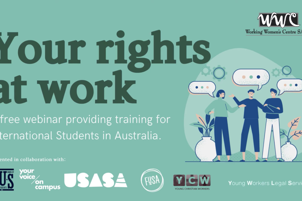 Your rights at work webinar