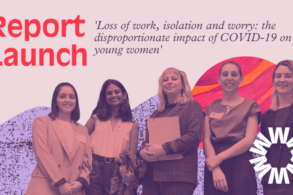 Young women and COVID19 report launch